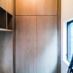 Mudroom Closet with Touch Latches